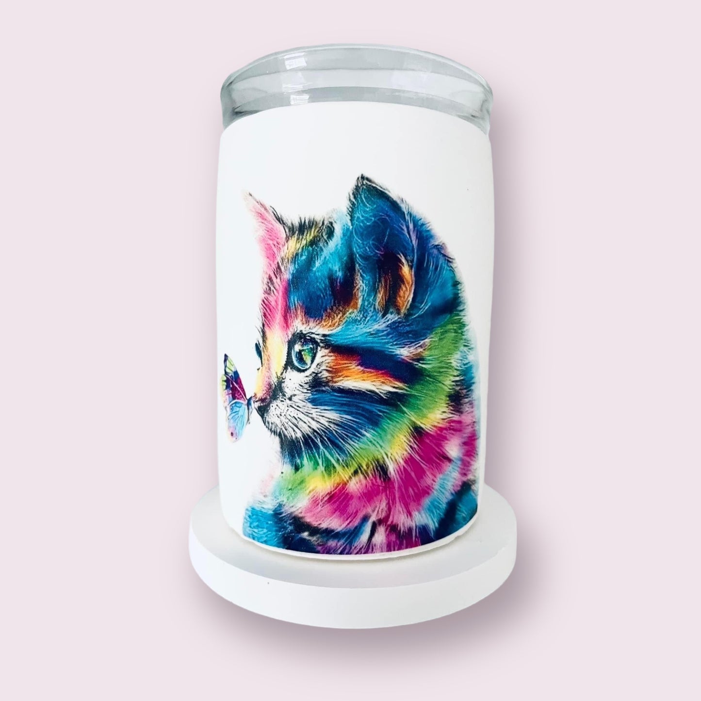 Neon Cat Wax Melt Burner