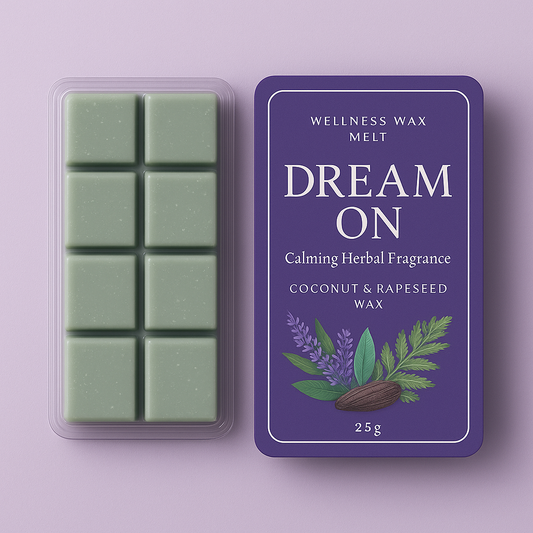 Dream On – Herbal Eucalyptus & Lavender Wellness Wax Melt
